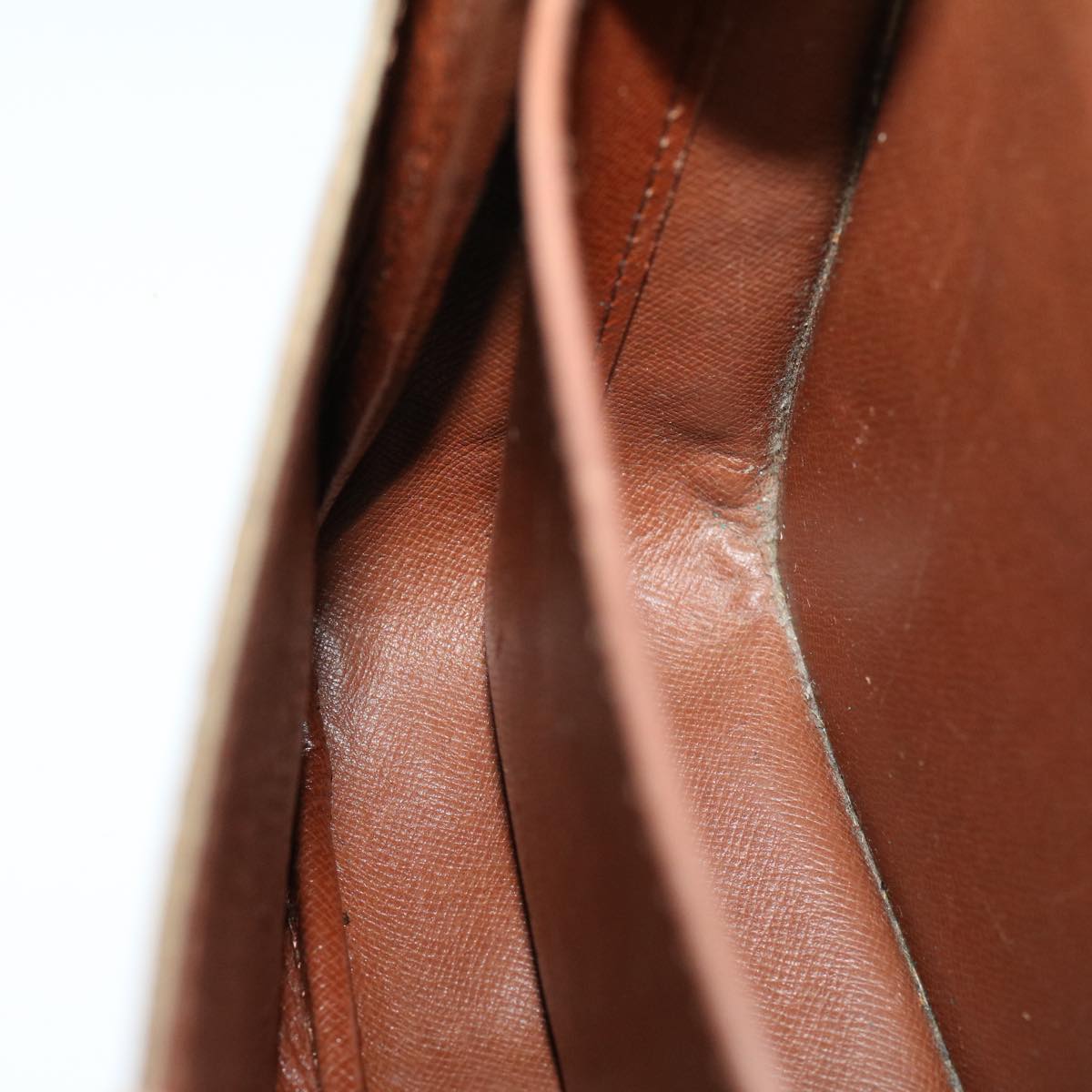 LOUIS VUITTON Monogram Cartouchiere MM Shoulder Bag M51253 LV jk2434
