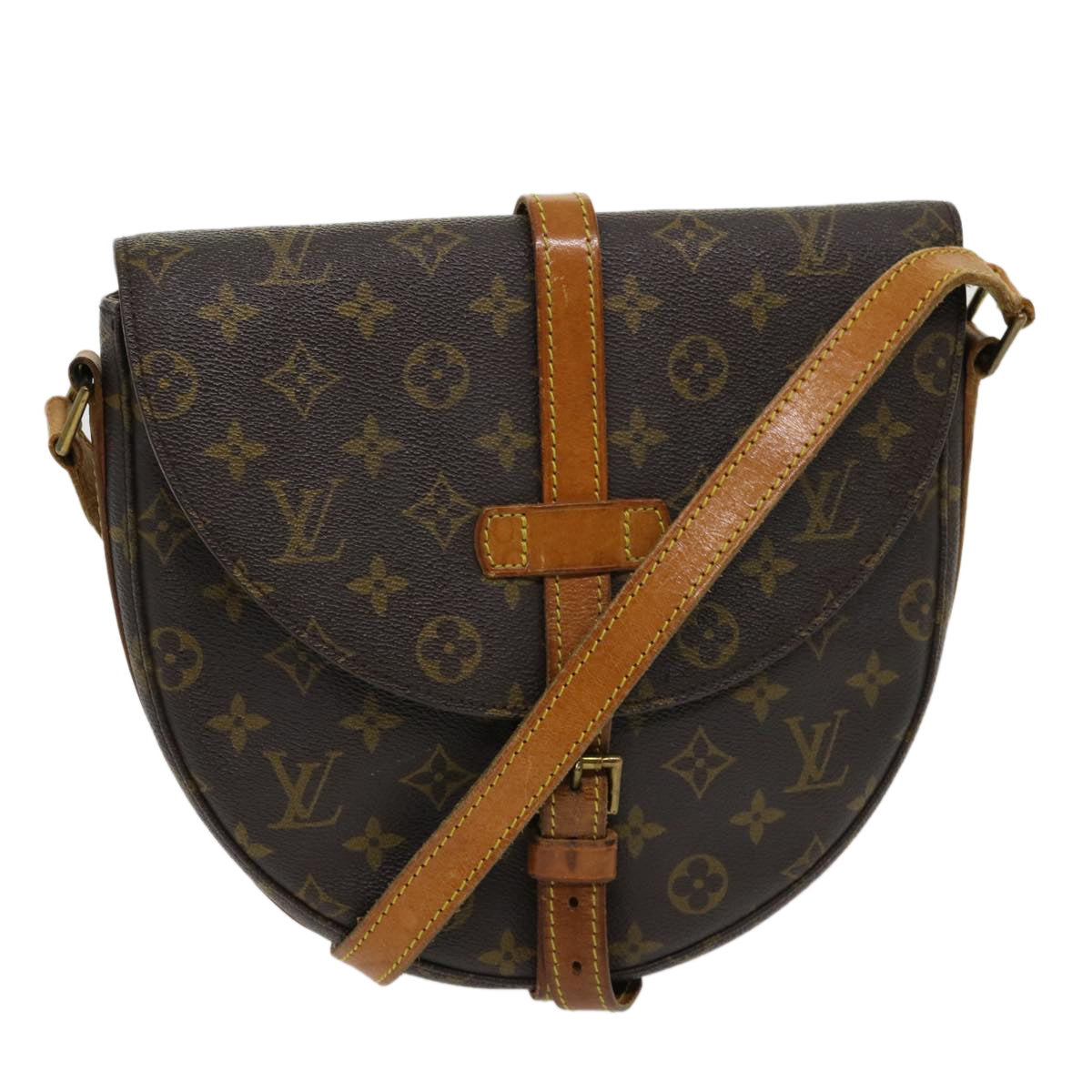 LOUIS VUITTON Monogram Chantilly GM Shoulder Bag M51232 LV jk2443