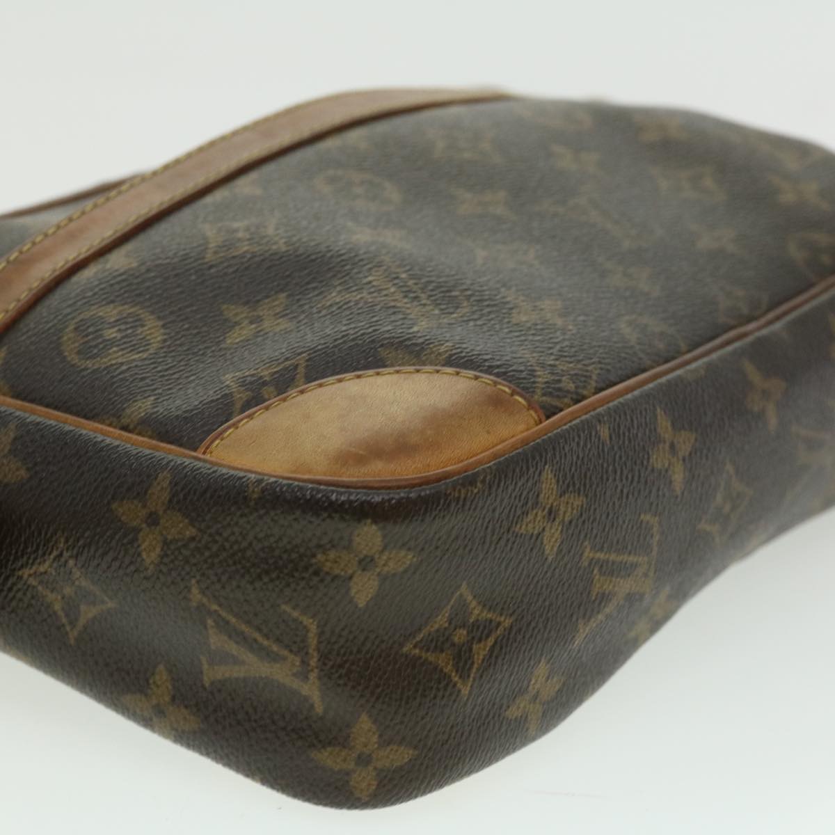 LOUIS VUITTON Monogram Compiegne 28 Clutch Bag M51845 LV jk2455