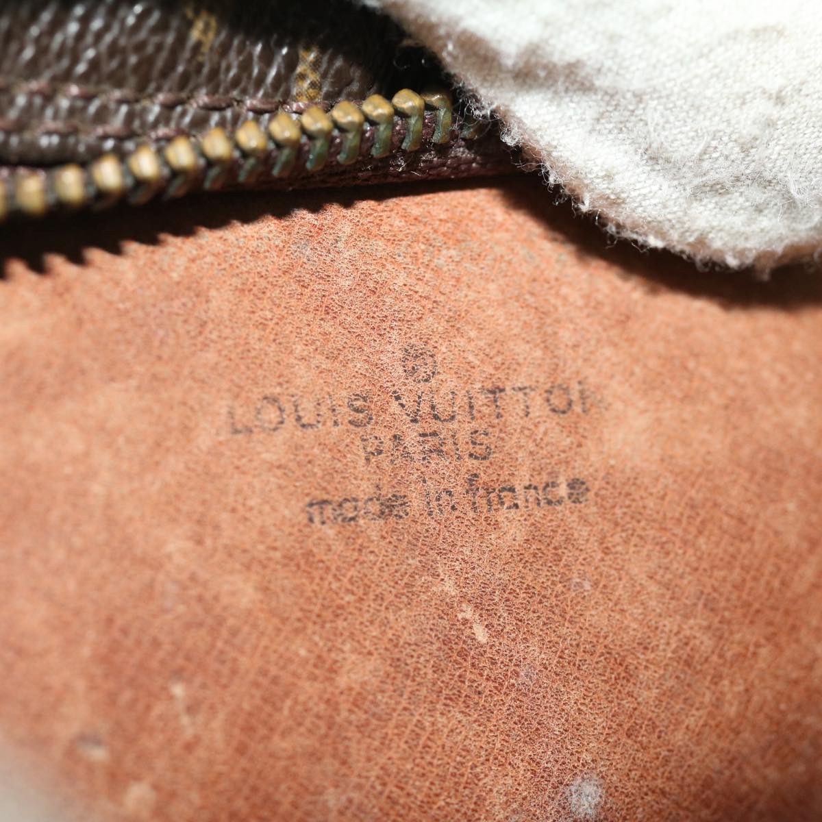 LOUIS VUITTON Monogram Compiegne 28 Clutch Bag M51845 LV jk2455