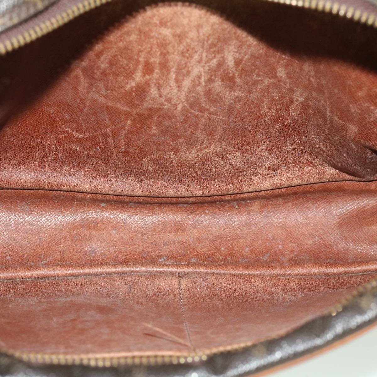 LOUIS VUITTON Monogram Compiegne 28 Clutch Bag M51845 LV jk2455