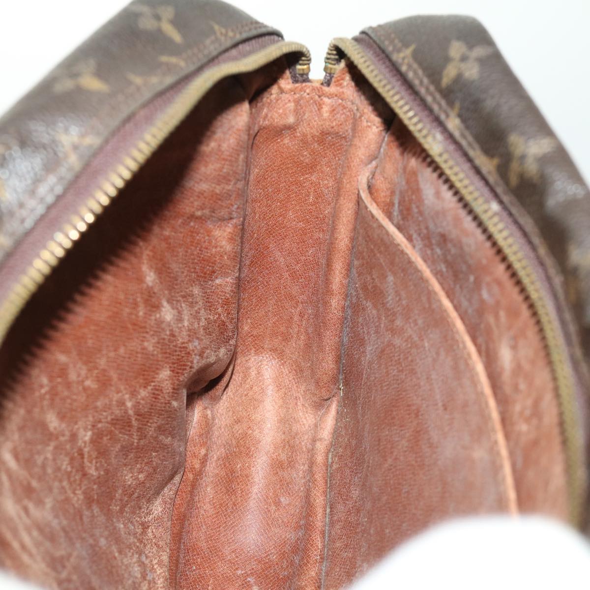 LOUIS VUITTON Monogram Compiegne 28 Clutch Bag M51845 LV jk2455