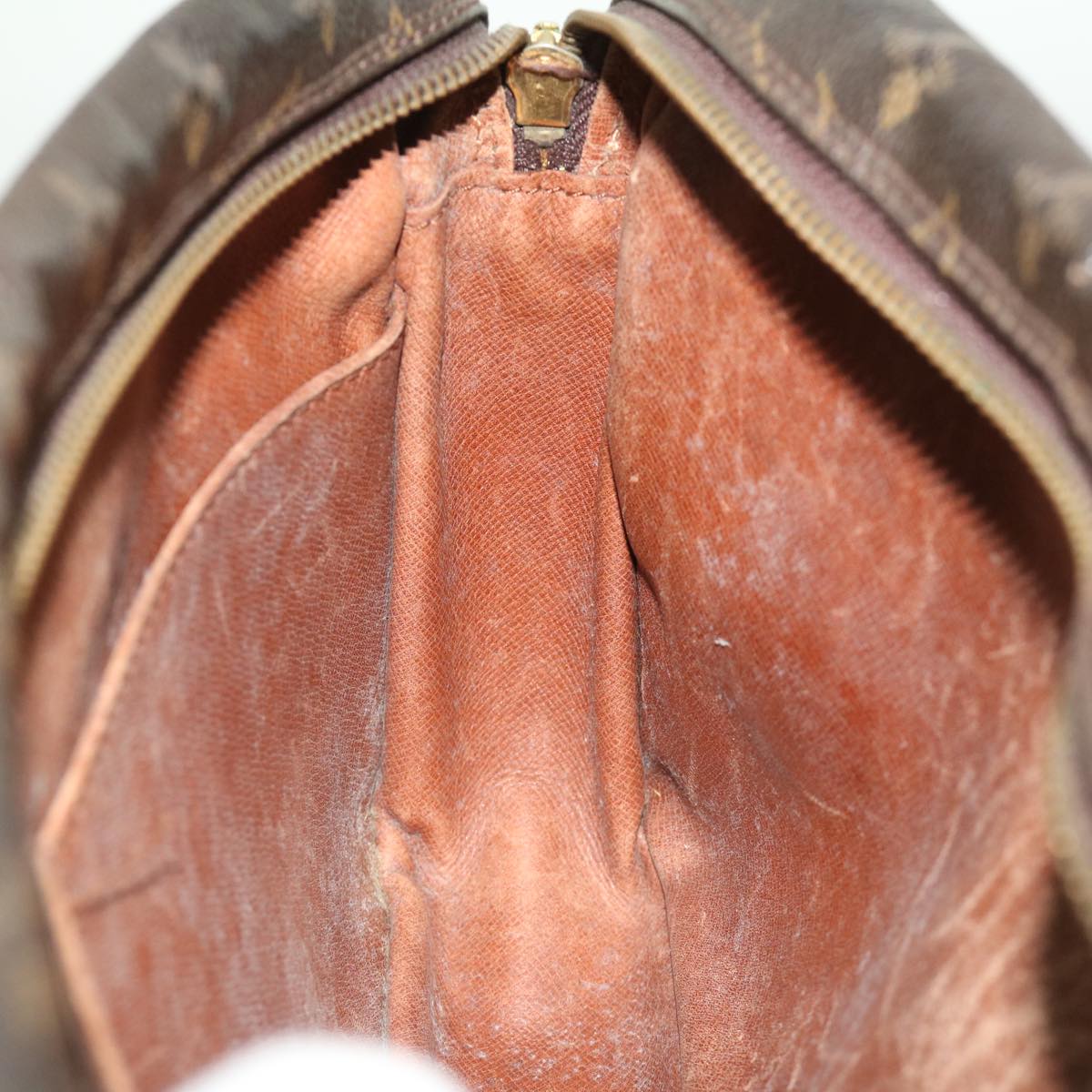 LOUIS VUITTON Monogram Compiegne 28 Clutch Bag M51845 LV jk2455