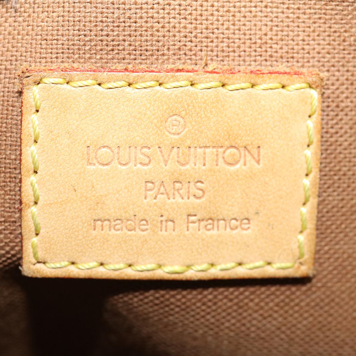 LOUIS VUITTON Monnogram Pochette Bosphore Shoulder Bag M40044 LV jk2471
