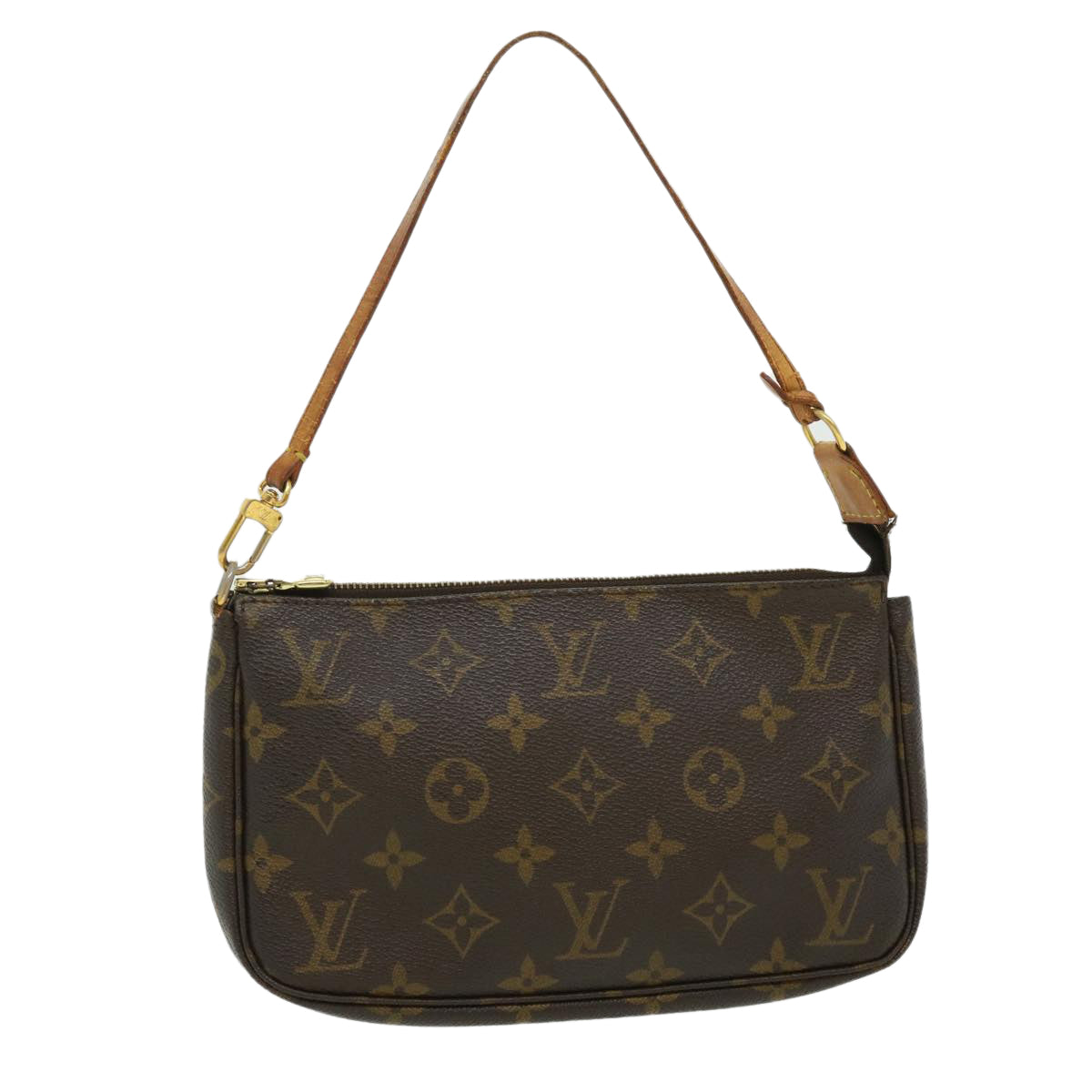 LOUIS VUITTON Monogram Pochette Accessoires Pouch M51980 LV jk2475
