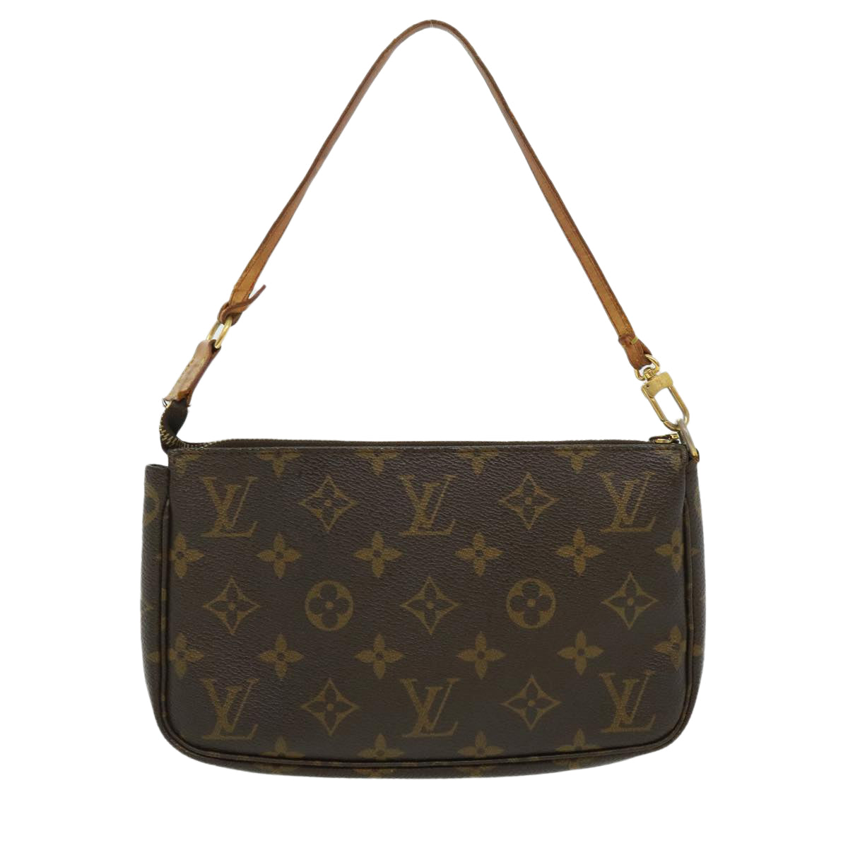 LOUIS VUITTON Monogram Pochette Accessoires Pouch M51980 LV jk2475