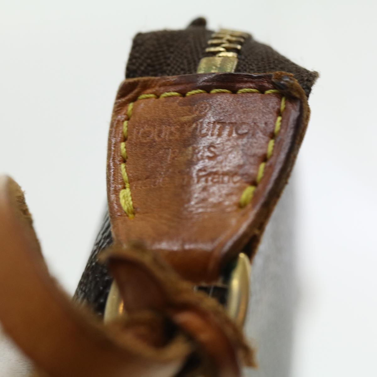 LOUIS VUITTON Monogram Pochette Accessoires Pouch M51980 LV jk2476