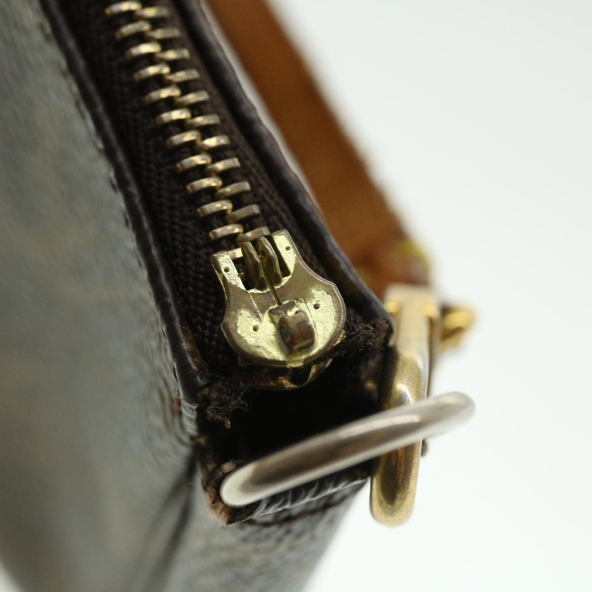 LOUIS VUITTON Monogram Pochette Accessoires Pouch M51980 LV jk2476