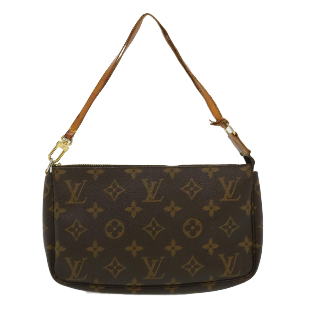 LOUIS VUITTON Monogram Pochette Accessoires Pouch M51980 LV jk2476