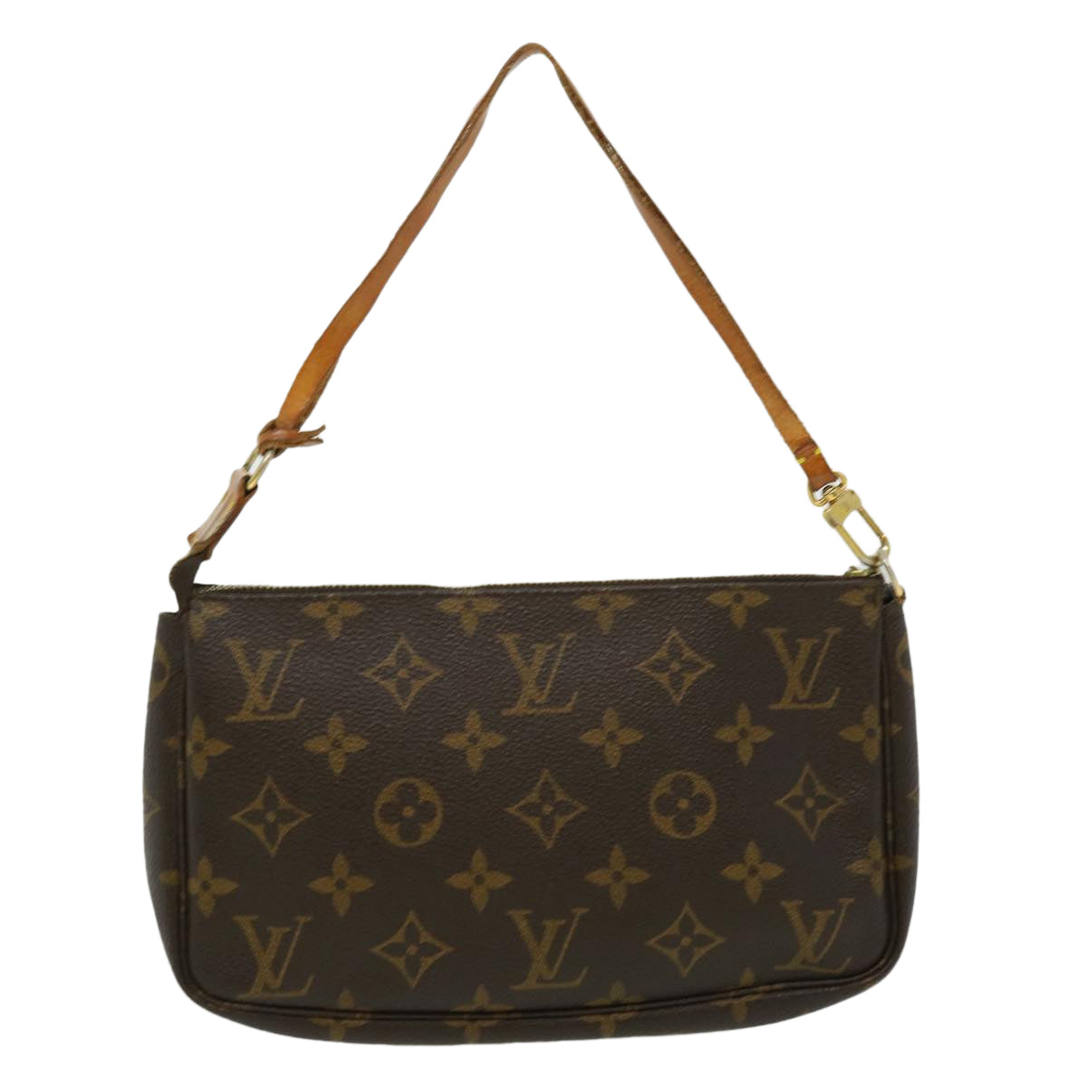 LOUIS VUITTON Monogram Pochette Accessoires Pouch M51980 LV jk2476