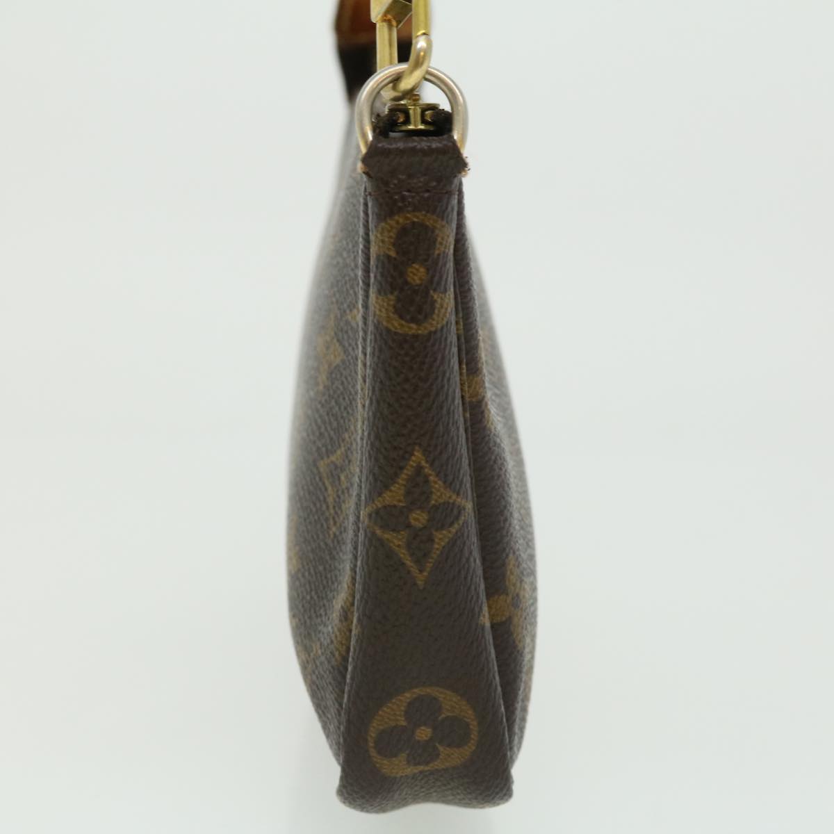 LOUIS VUITTON Monogram Pochette Accessoires Pouch M51980 LV jk2476