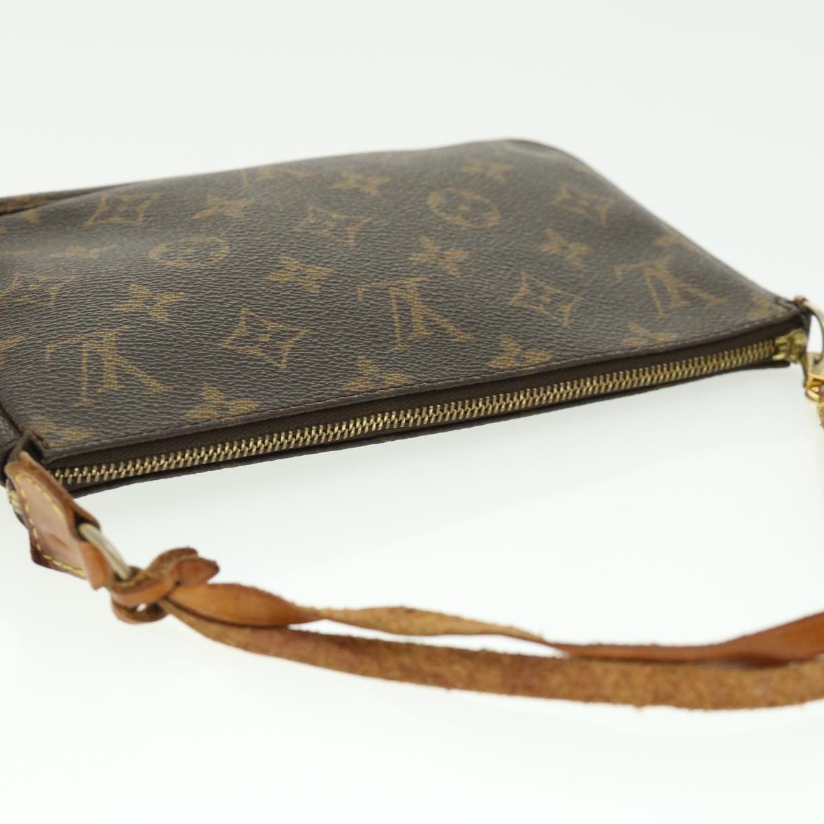 LOUIS VUITTON Monogram Pochette Accessoires Pouch M51980 LV jk2476