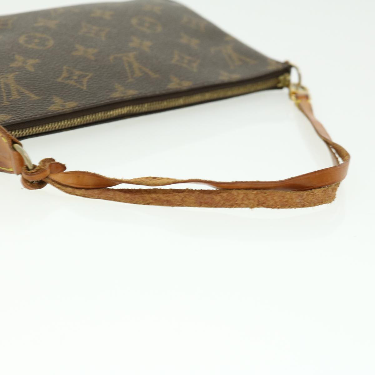 LOUIS VUITTON Monogram Pochette Accessoires Pouch M51980 LV jk2476