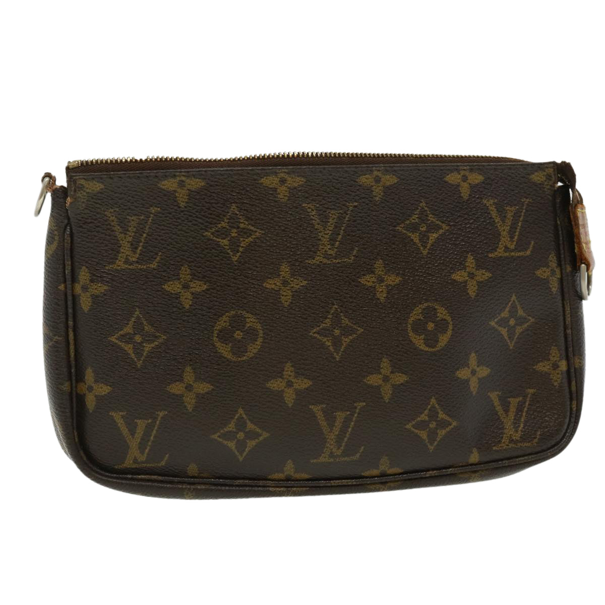 LOUIS VUITTON Monogram Pochette Accessoires Pouch M51980 LV jk2477