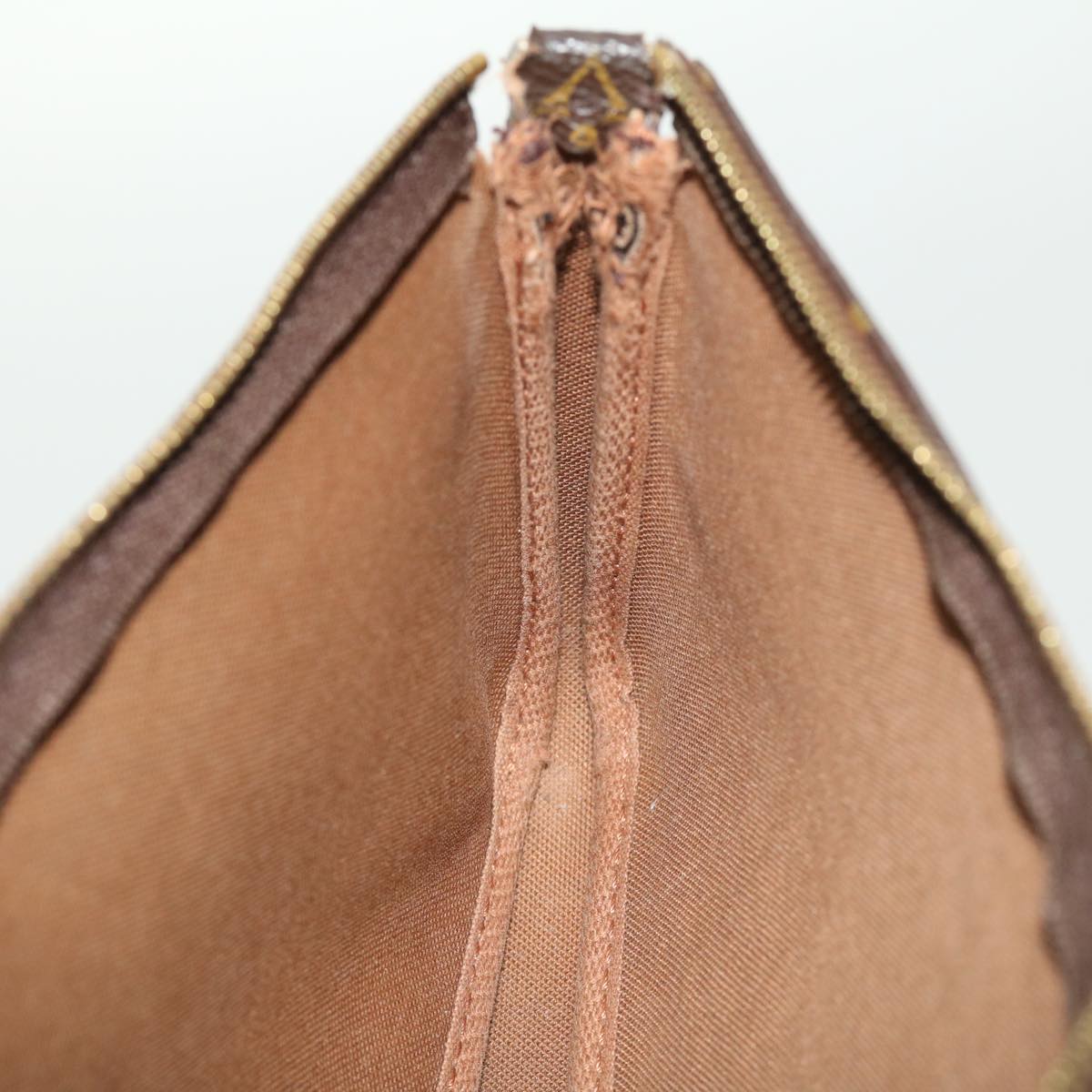 LOUIS VUITTON Monogram Pochette Accessoires Pouch M51980 LV jk2477