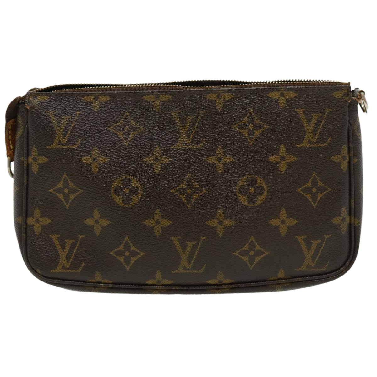 LOUIS VUITTON Monogram Pochette Accessoires Pouch M51980 LV jk2477