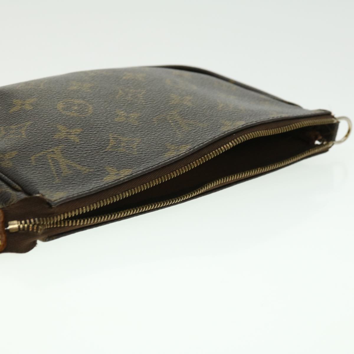 LOUIS VUITTON Monogram Pochette Accessoires Pouch M51980 LV jk2477