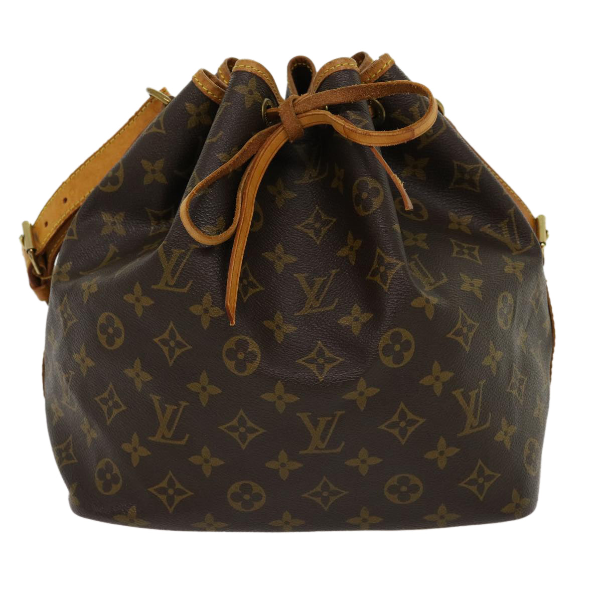 LOUIS VUITTON Monogram Petit Noe Shoulder Bag M42226 LV jk2490
