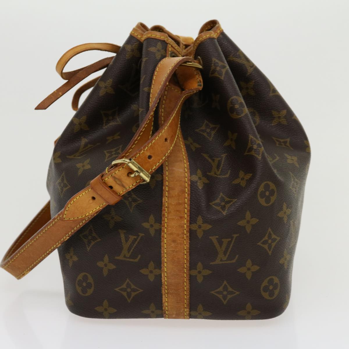 LOUIS VUITTON Monogram Petit Noe Shoulder Bag M42226 LV jk2490