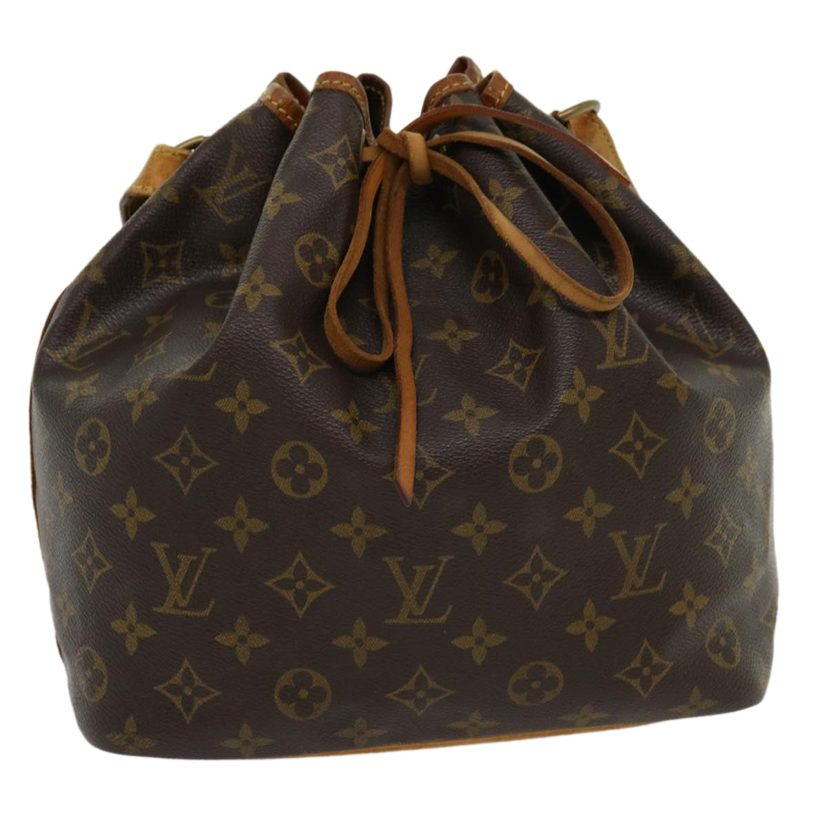 LOUIS VUITTON Monogram Petit Noe Shoulder Bag M42226 LV jk2492