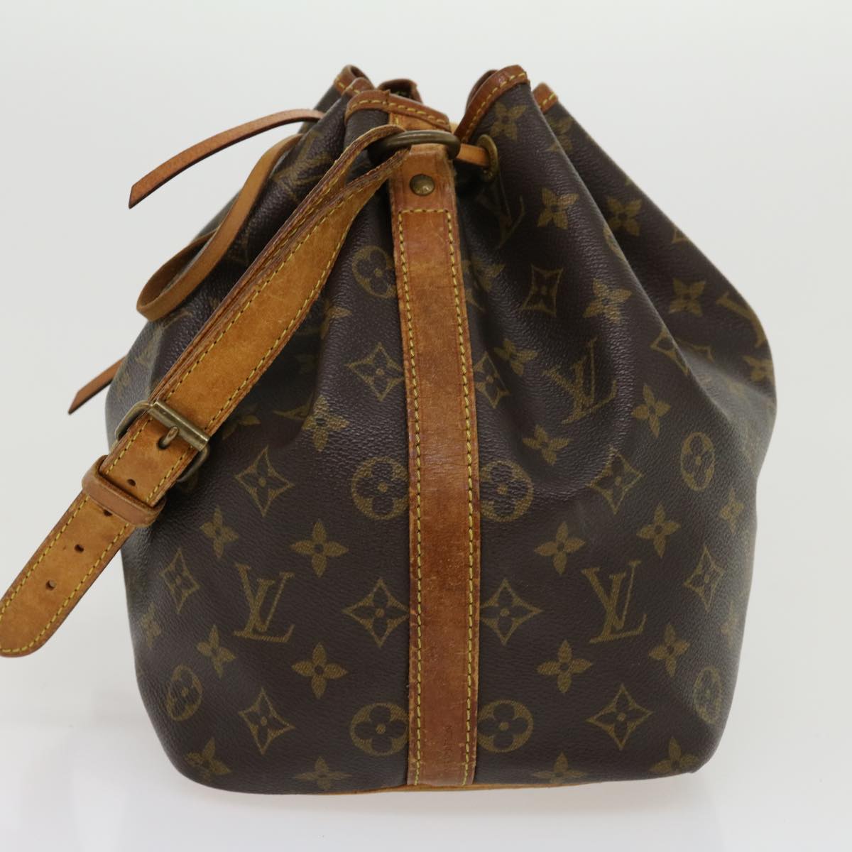 LOUIS VUITTON Monogram Petit Noe Shoulder Bag M42226 LV jk2492