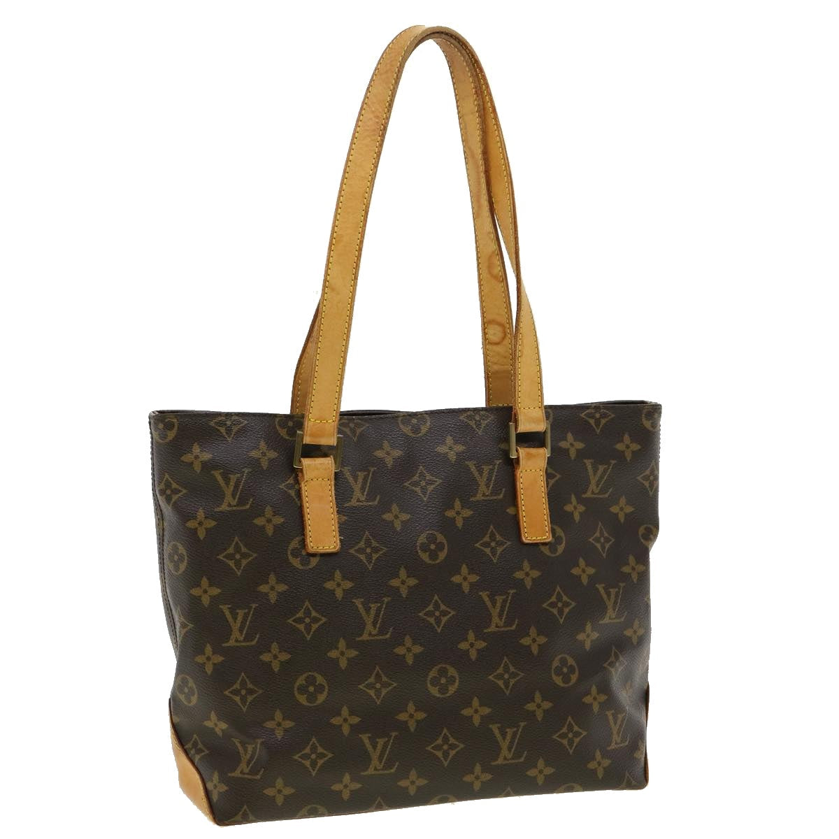 LOUIS VUITTON Monogram Cabas Piano Tote Bag M51148 LV jk2520