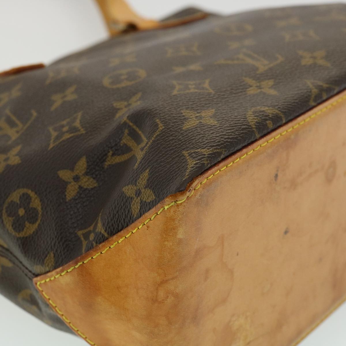 LOUIS VUITTON Monogram Cabas Piano Tote Bag M51148 LV jk2520