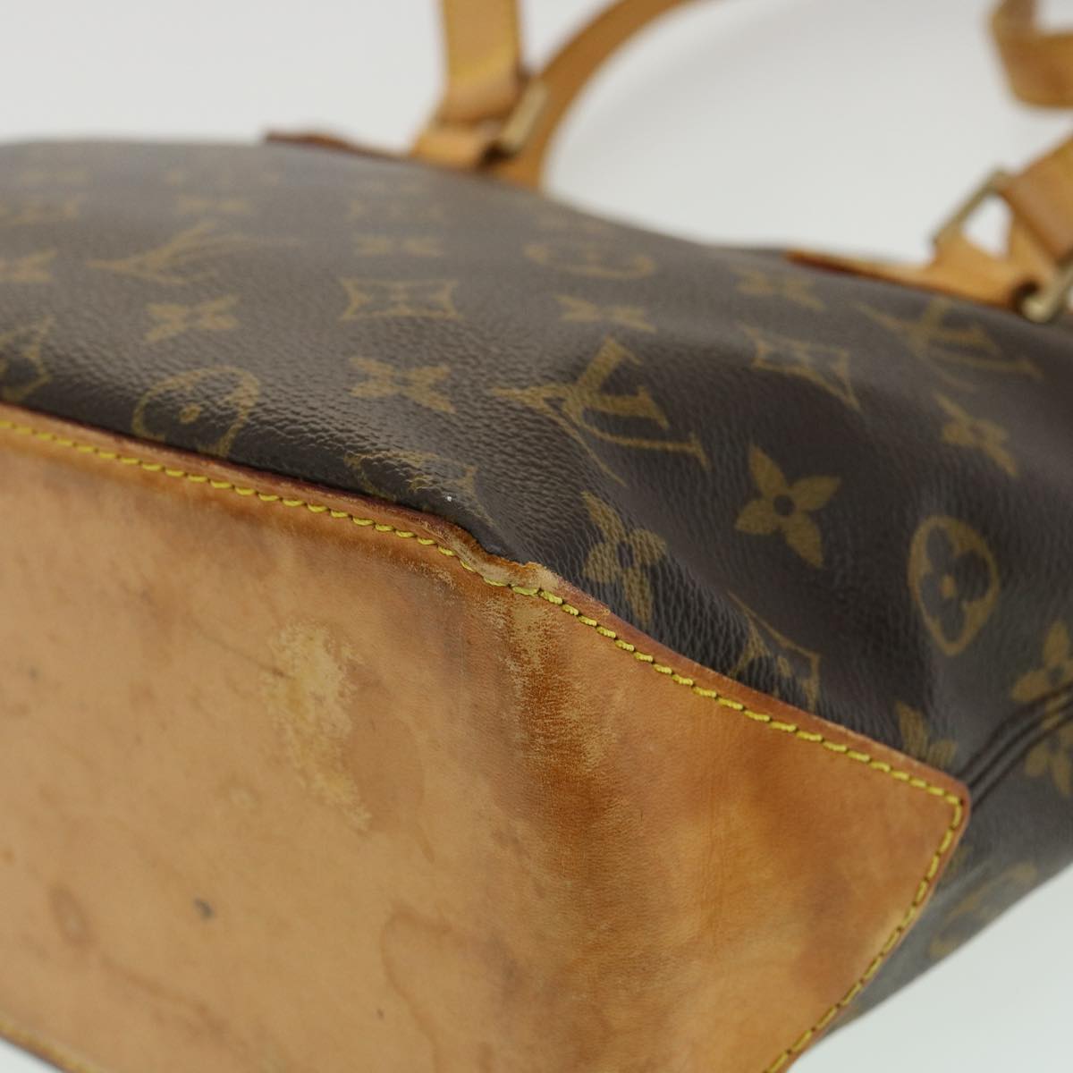 LOUIS VUITTON Monogram Cabas Piano Tote Bag M51148 LV jk2520
