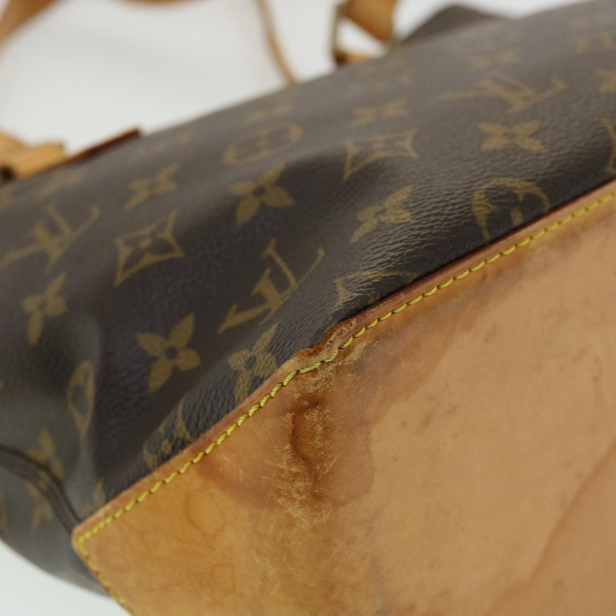 LOUIS VUITTON Monogram Cabas Piano Tote Bag M51148 LV jk2520
