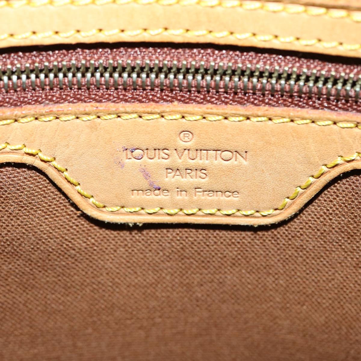 LOUIS VUITTON Monogram Cabas Piano Tote Bag M51148 LV jk2520