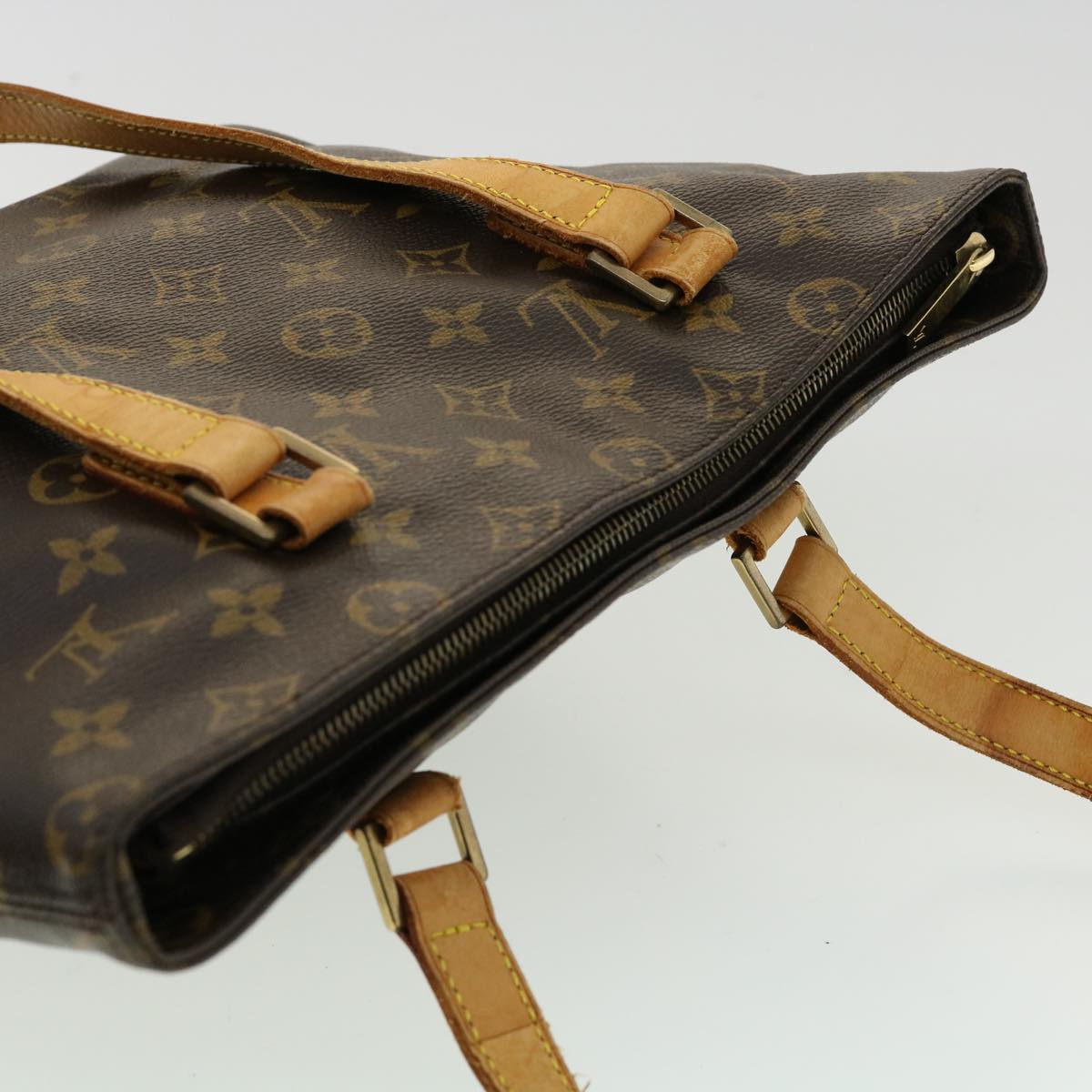 LOUIS VUITTON Monogram Cabas Piano Tote Bag M51148 LV jk2520