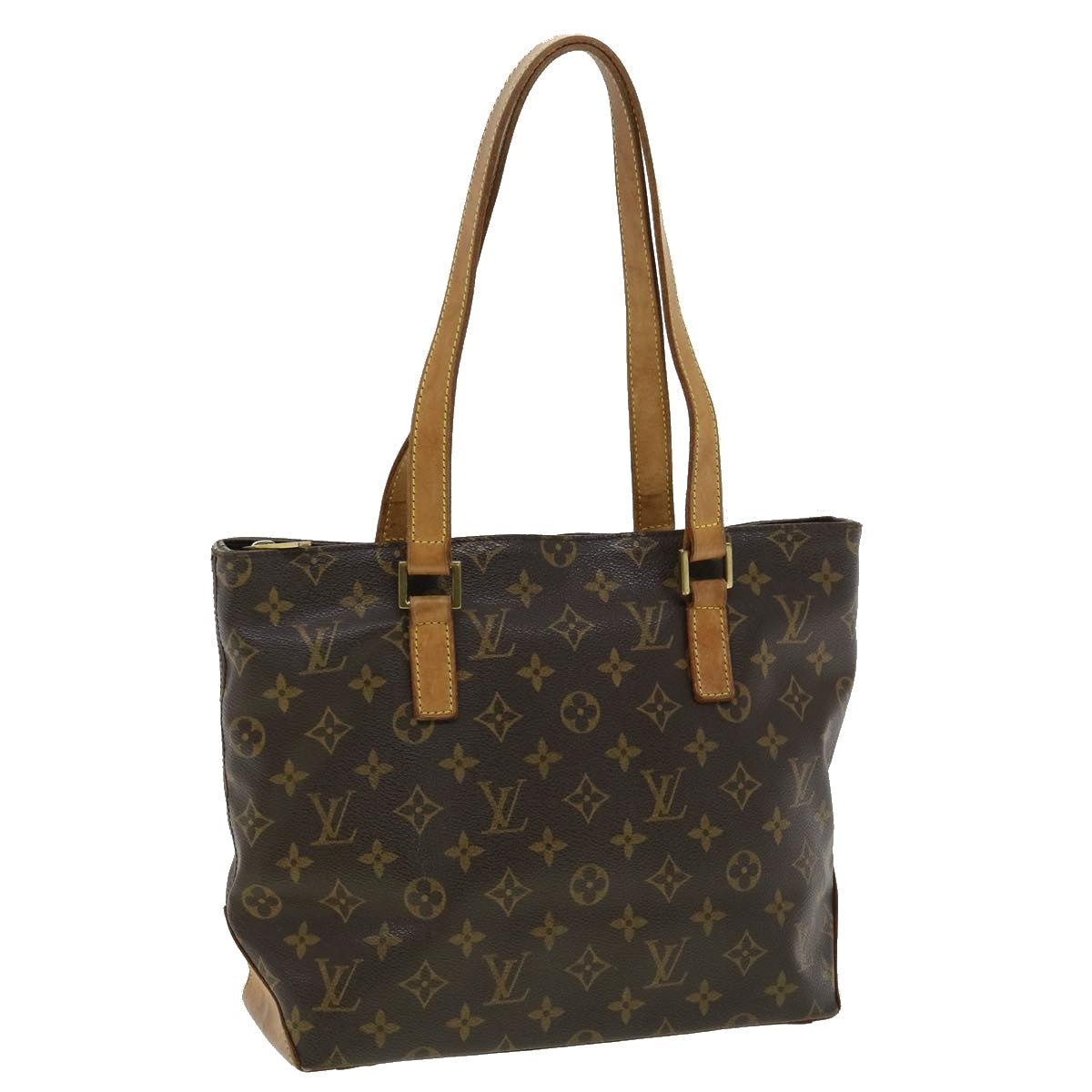 LOUIS VUITTON Monogram Cabas Piano Tote Bag M51148 LV jk2521