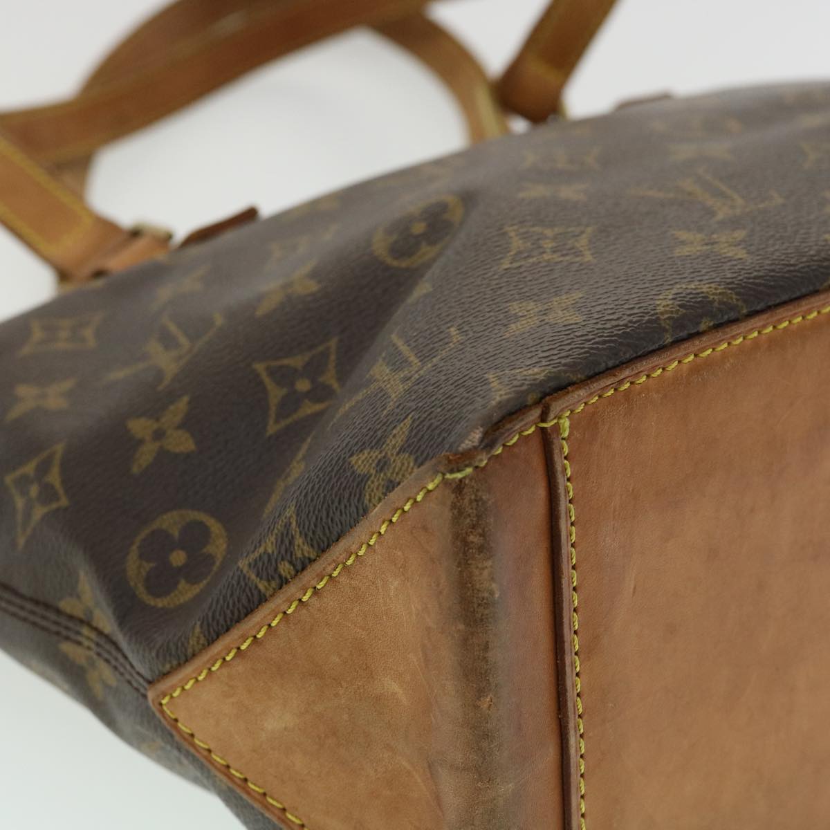 LOUIS VUITTON Monogram Cabas Piano Tote Bag M51148 LV jk2521
