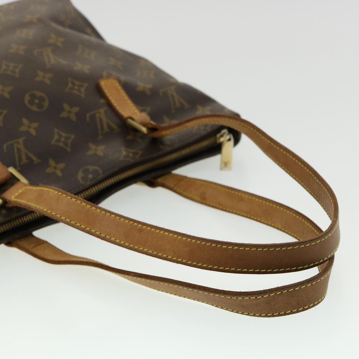 LOUIS VUITTON Monogram Cabas Piano Tote Bag M51148 LV jk2521