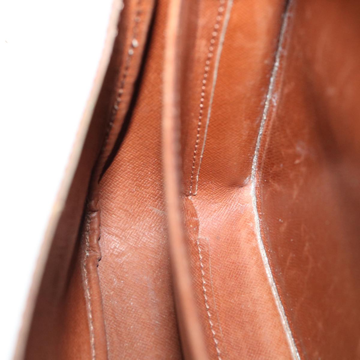 LOUIS VUITTON Monogram Cartouchiere MM Shoulder Bag M51253 LV jk2528