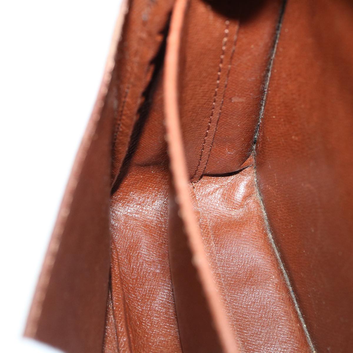 LOUIS VUITTON Monogram Cartouchiere MM Shoulder Bag M51253 LV jk2529
