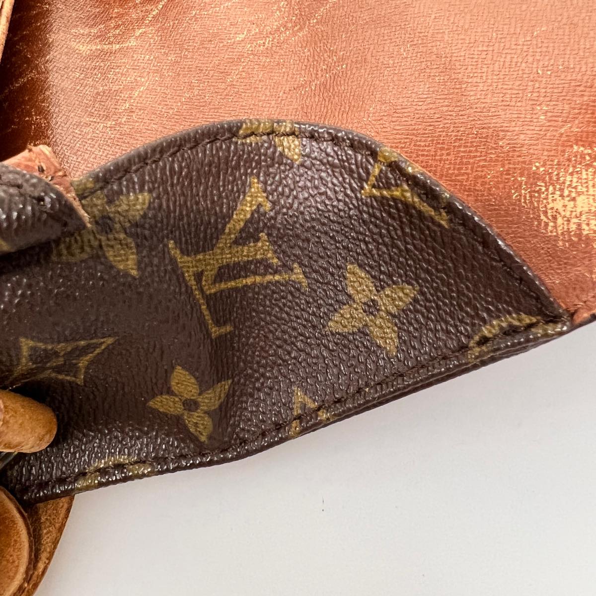 LOUIS VUITTON Monogram Cartouchiere GM Shoulder Bag M51252 LV jk2551