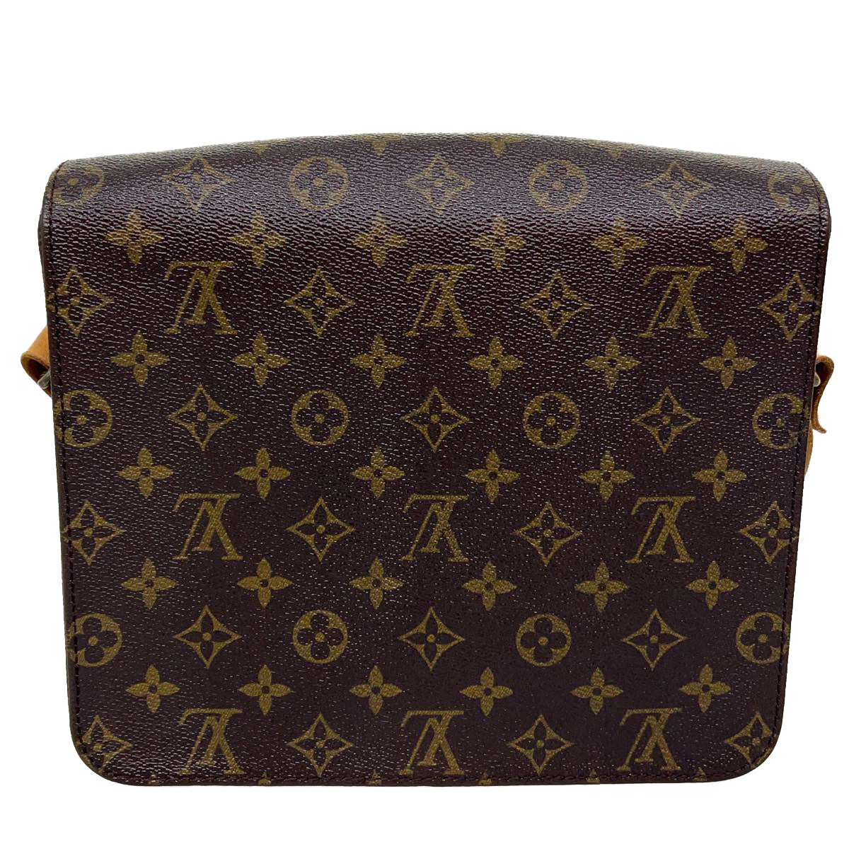 LOUIS VUITTON Monogram Cartouchiere GM Shoulder Bag M51252 LV jk2551