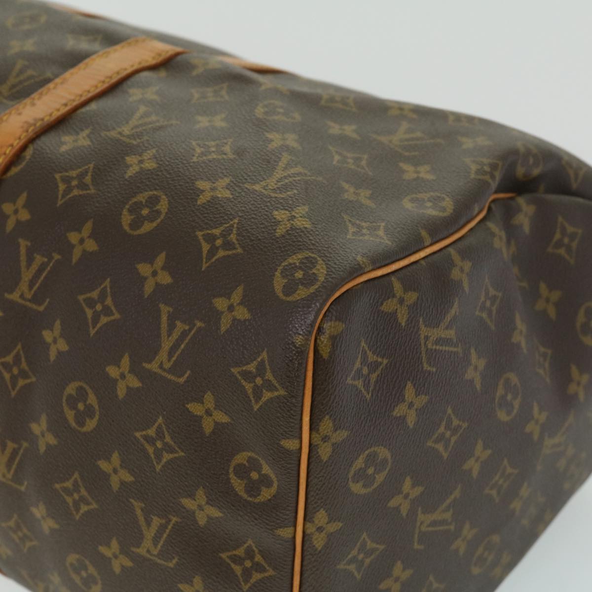 LOUIS VUITTON Monogram Keepall 50 Boston Bag M41426 LV jk2566
