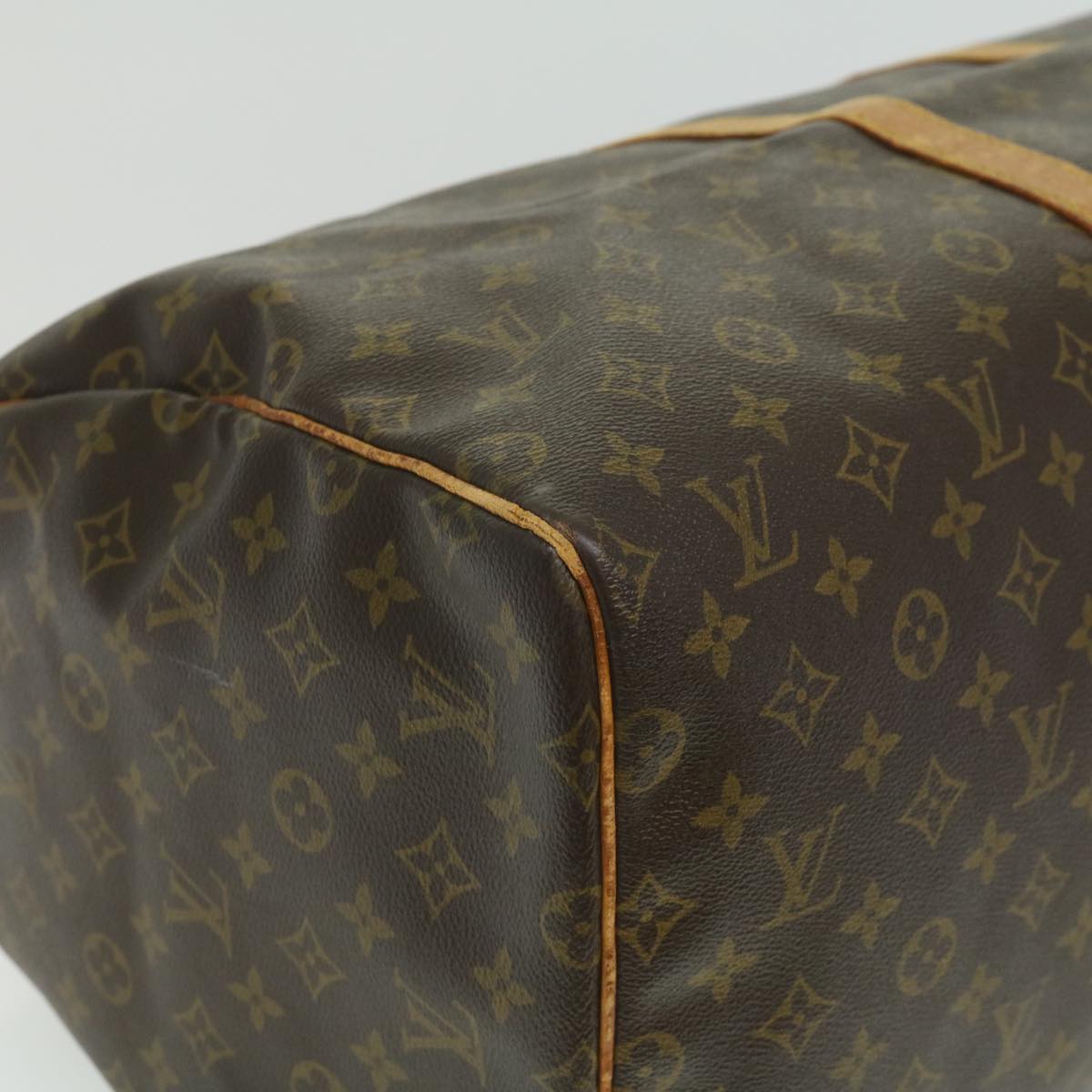 LOUIS VUITTON Monogram Keepall 55 Boston Bag M41424 LV jk2570