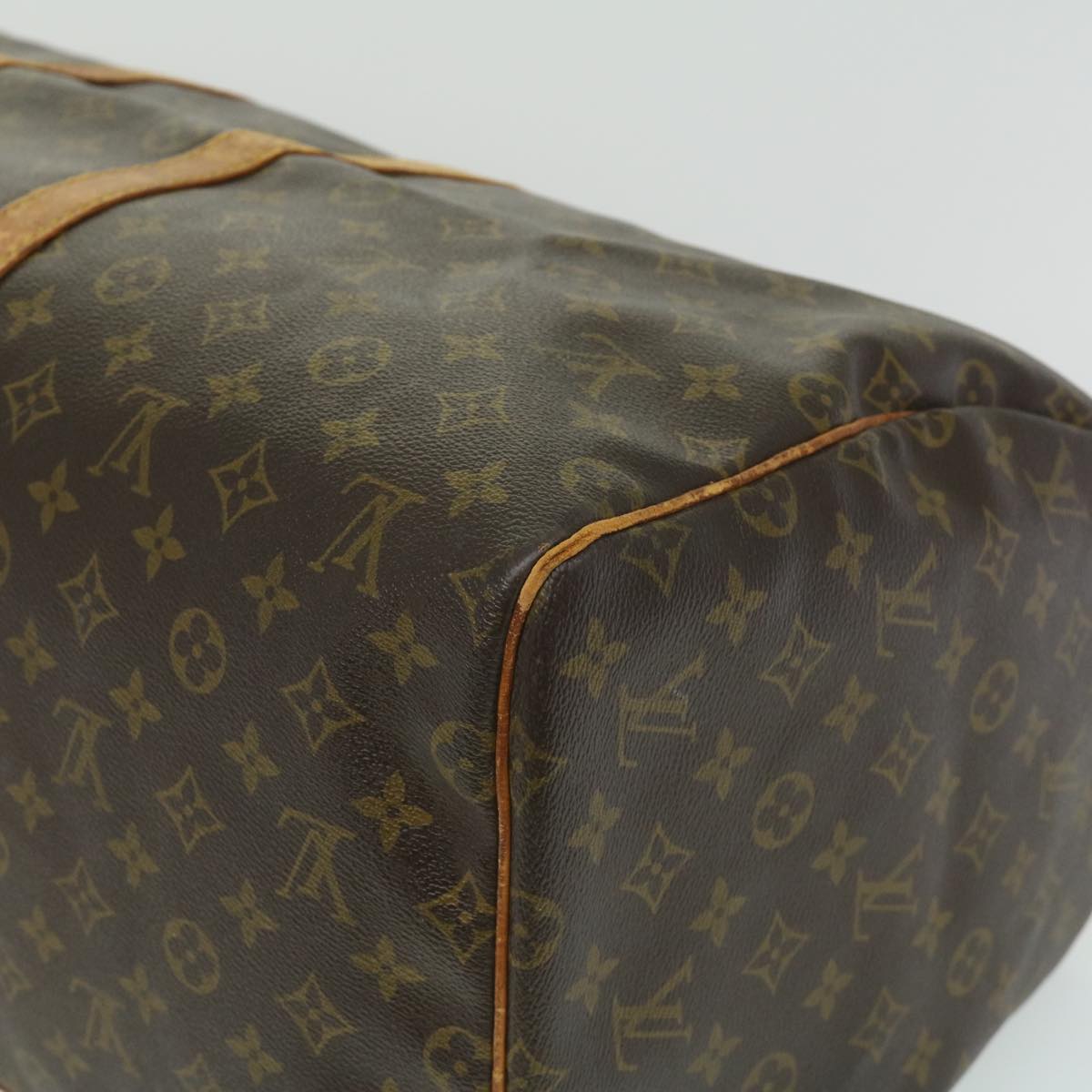 LOUIS VUITTON Monogram Keepall 55 Boston Bag M41424 LV jk2570