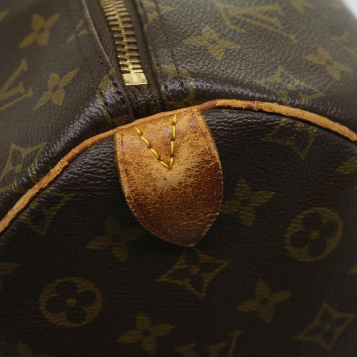 LOUIS VUITTON Monogram Keepall 55 Boston Bag M41424 LV jk2570
