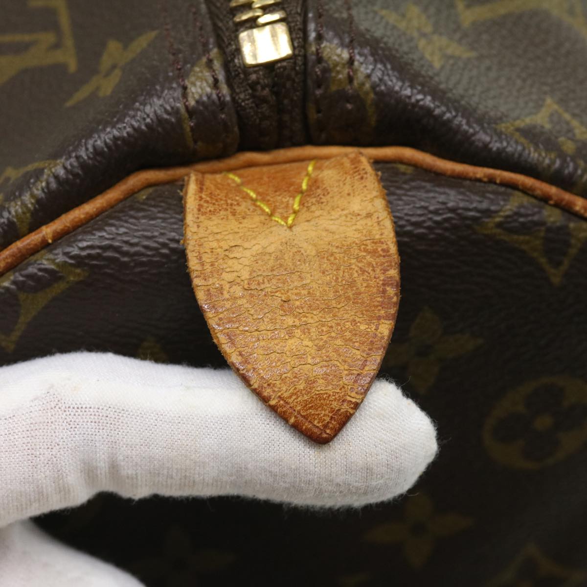 LOUIS VUITTON Monogram Keepall 55 Boston Bag M41424 LV jk2570