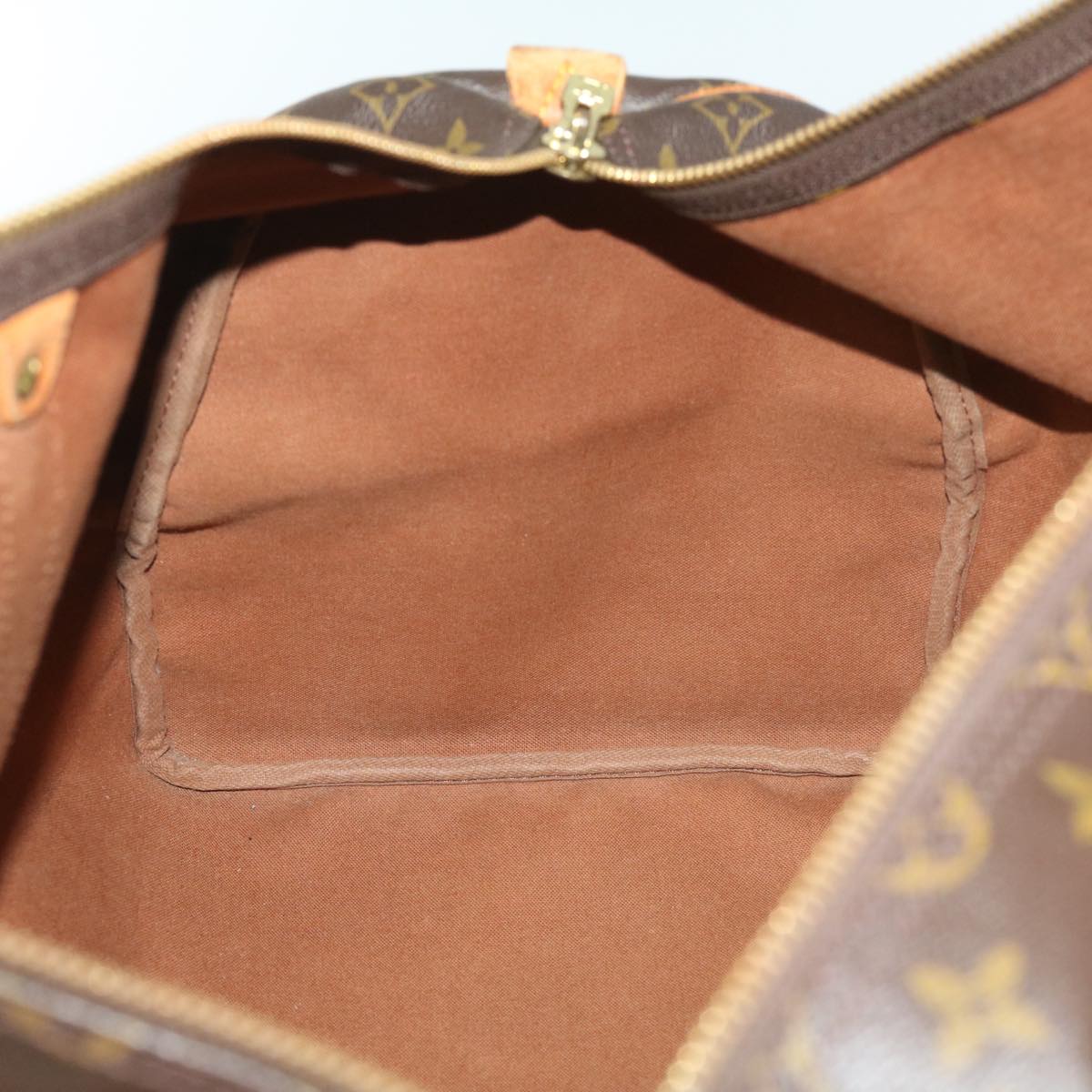 LOUIS VUITTON Monogram Keepall 55 Boston Bag M41424 LV jk2570