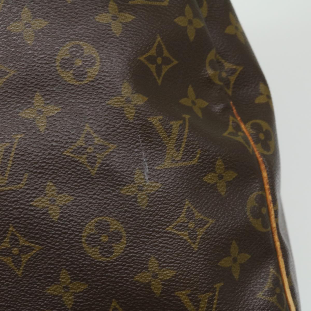 LOUIS VUITTON Monogram Keepall 55 Boston Bag M41424 LV jk2570