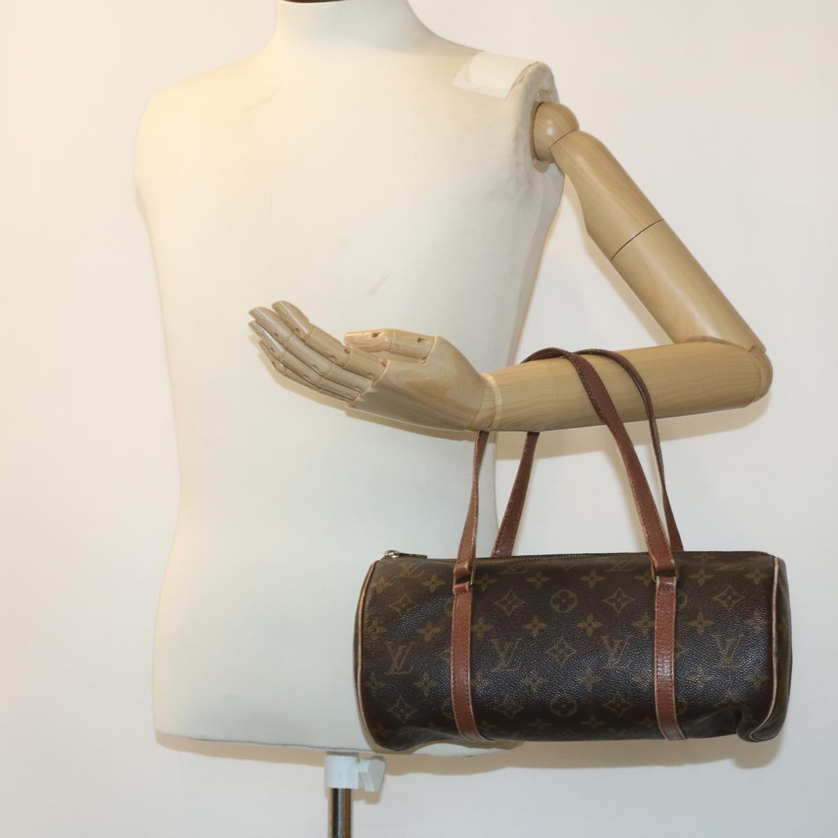 LOUIS VUITTON Monogram Papillon 30 old model Hand Bag M51365 LV jk2582