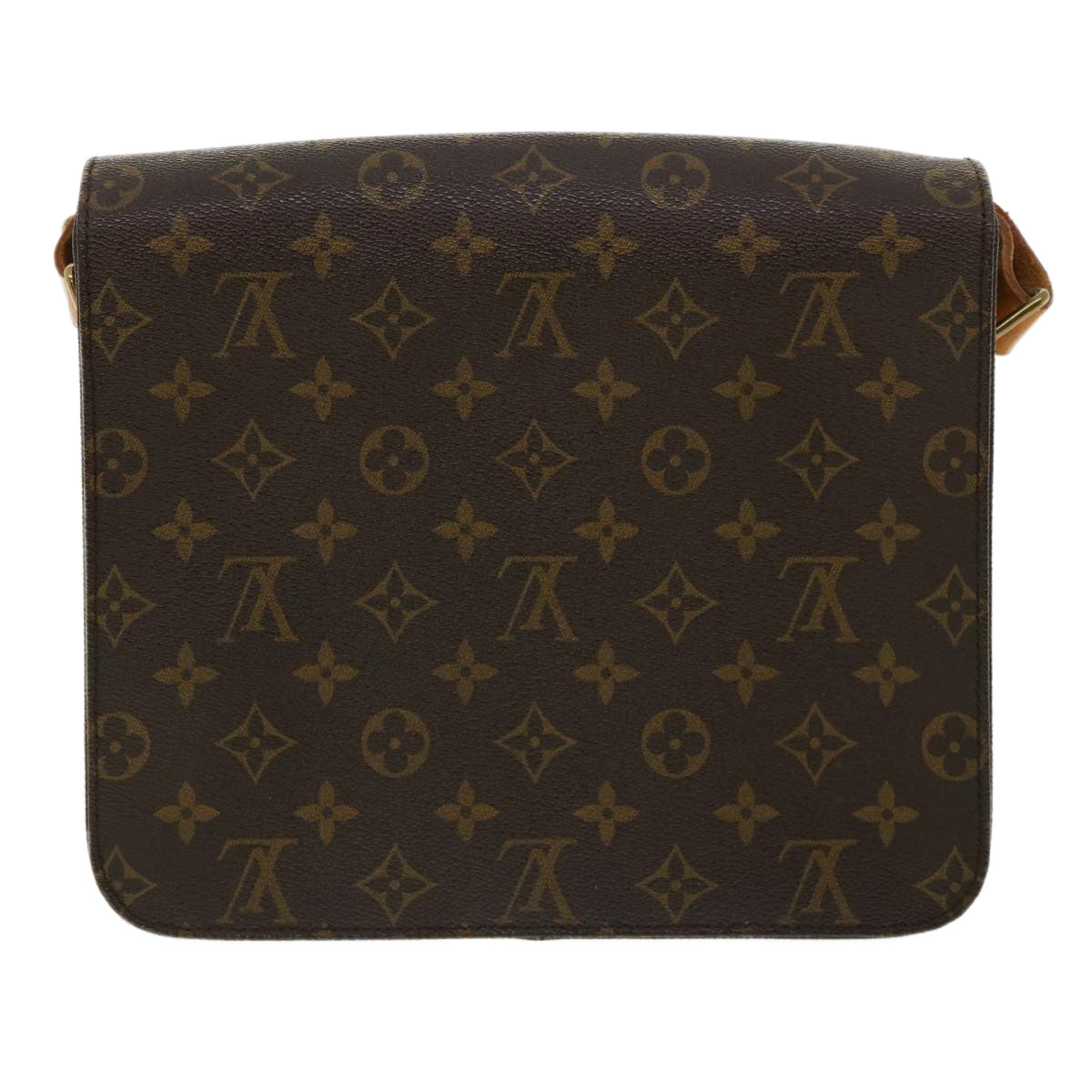 LOUIS VUITTON Monogram Cartouchiere GM Shoulder Bag L027 LV jk2600
