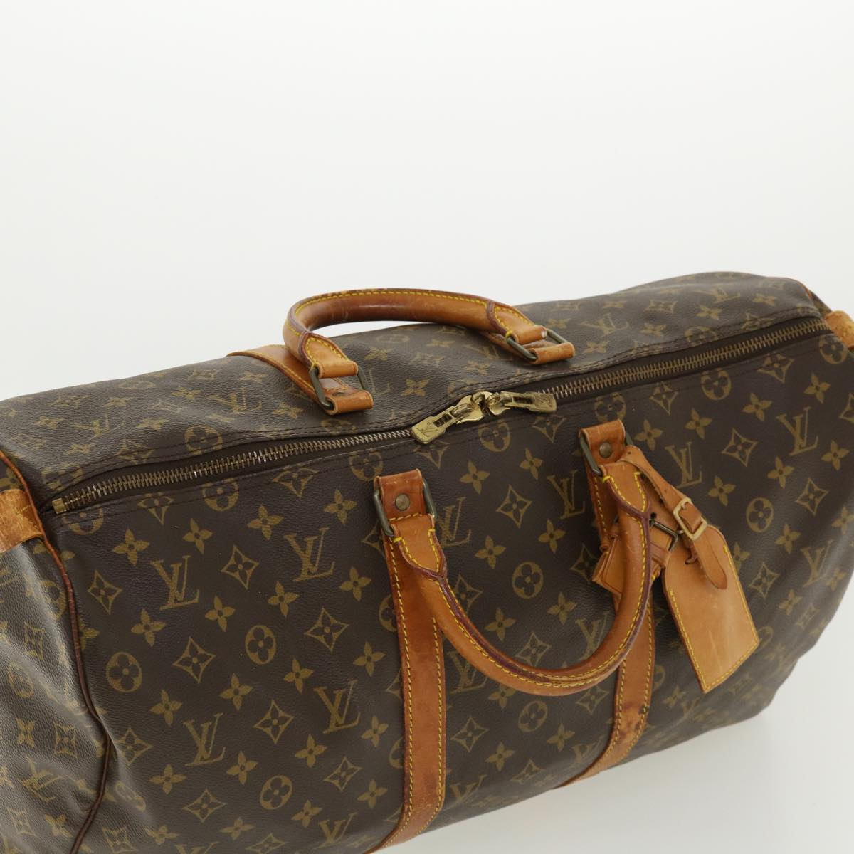 LOUIS VUITTON Monogram Keepall 50 Boston Bag M41426 LV jk2622