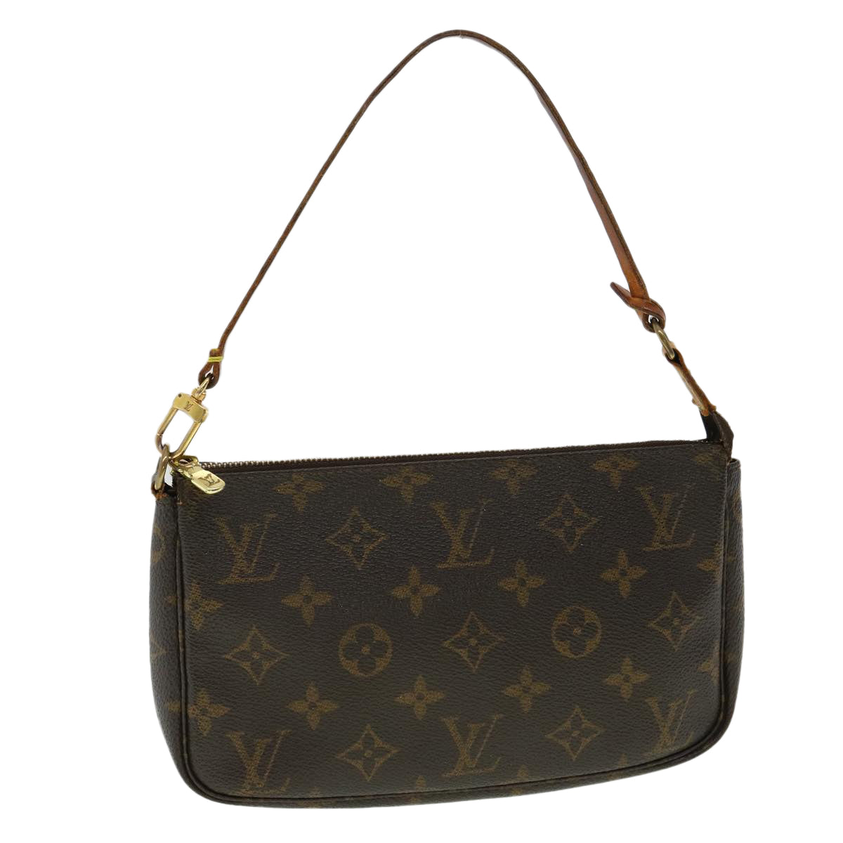 LOUIS VUITTON Monogram Pochette Accessoires Pouch M51980 LV jk2633