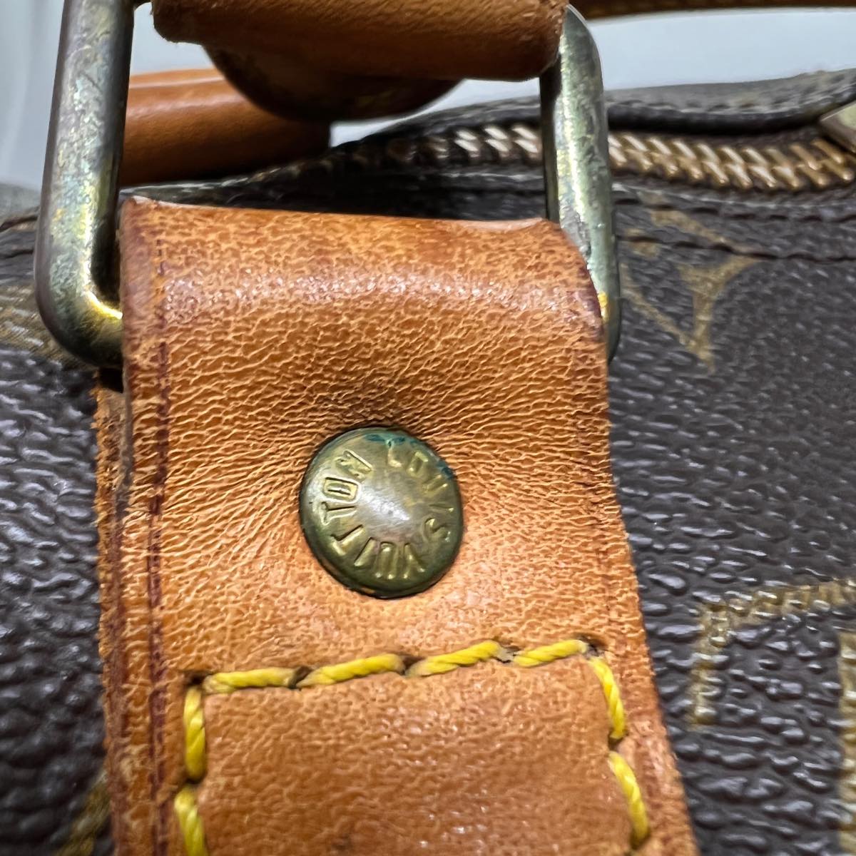 LOUIS VUITTON Monogram Keepall Bandouliere 50 Boston Bag M41416 LV jk2669